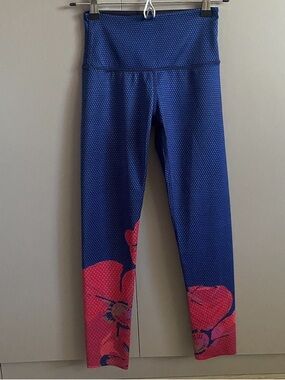 Noli Yoga High-Waist Pink Floral Leggings